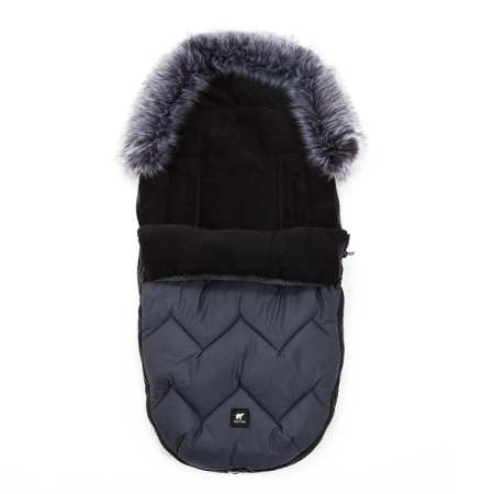 Miu-Mio K2 Anthracite Śpiworek do wózka i na sanki 112 cm